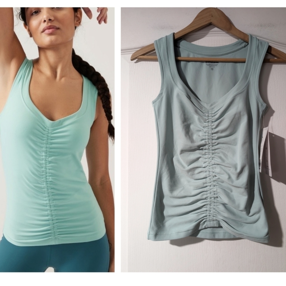 Athleta | Cinch Tank In Reef Green